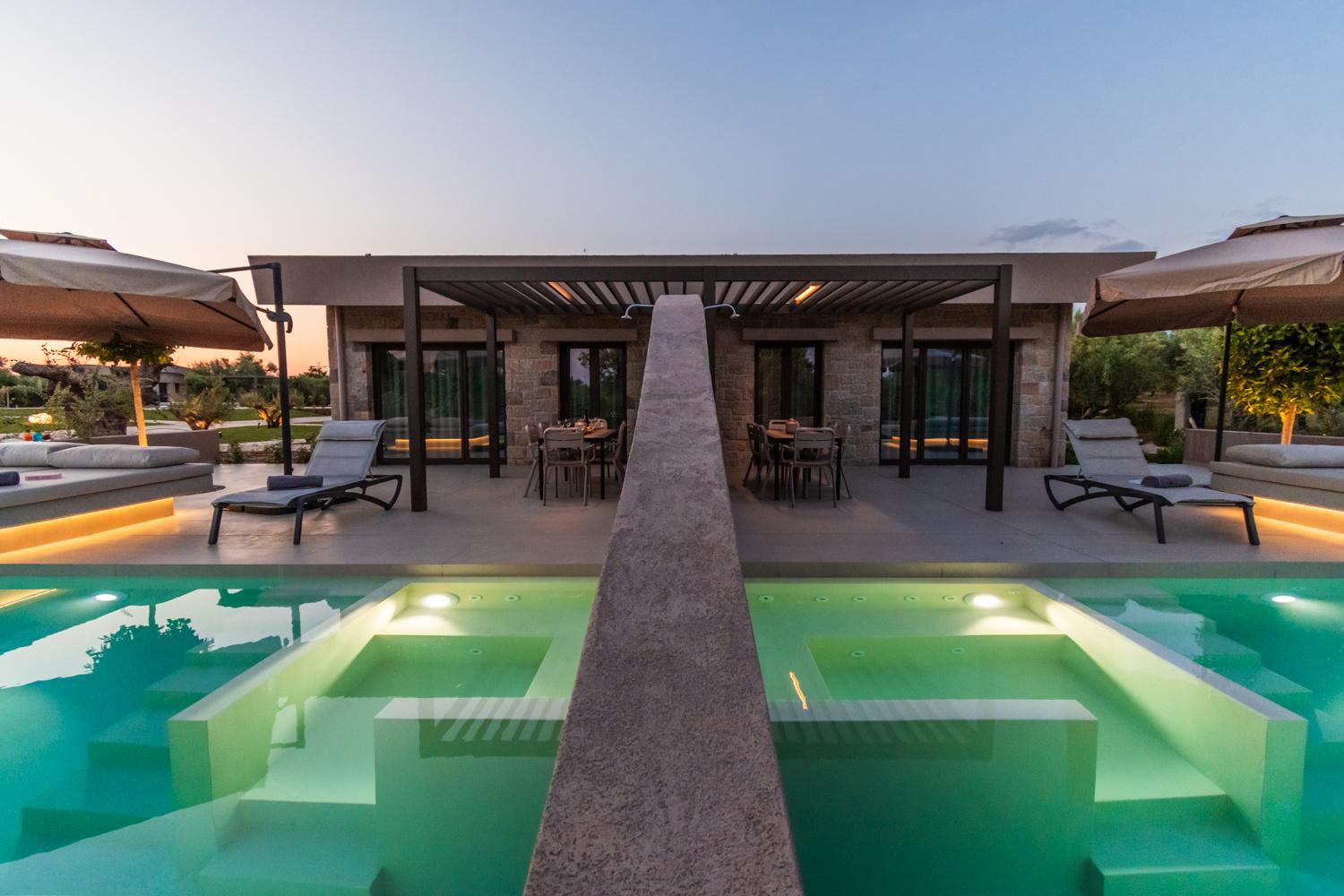 Nestor Luxury Villas Romanos  Exterior foto