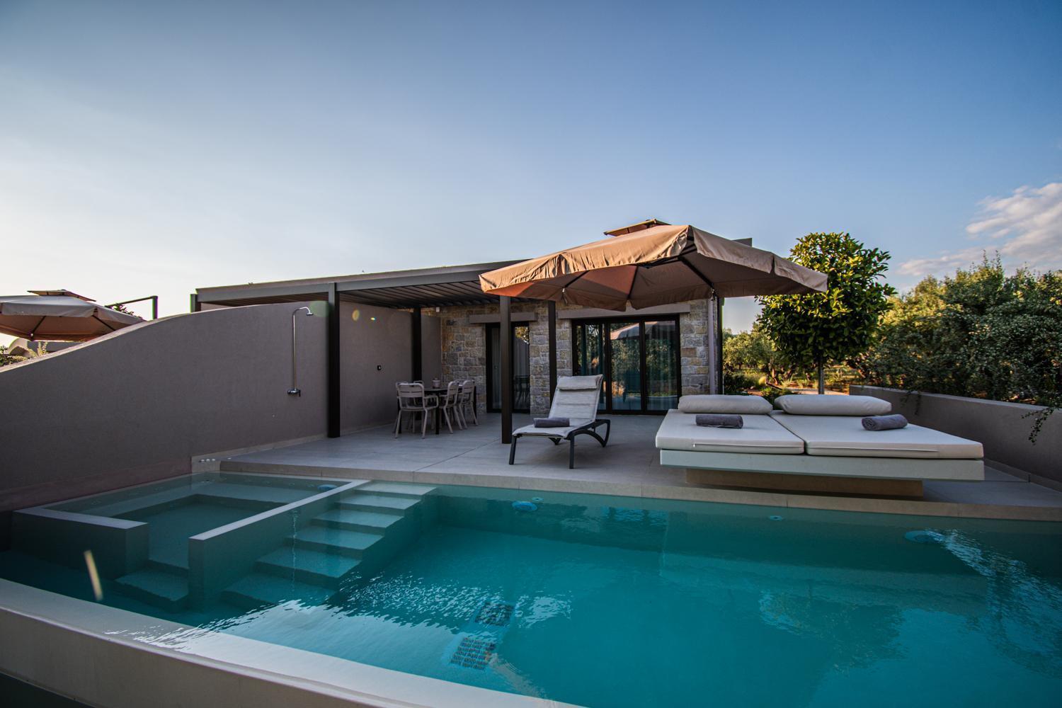 Nestor Luxury Villas Romanos  Zimmer foto