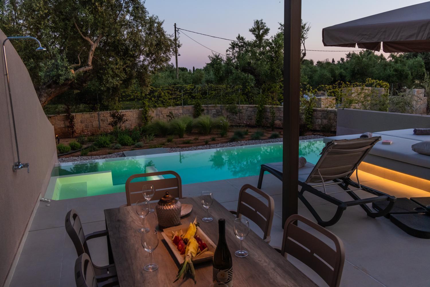 Nestor Luxury Villas Romanos  Exterior foto