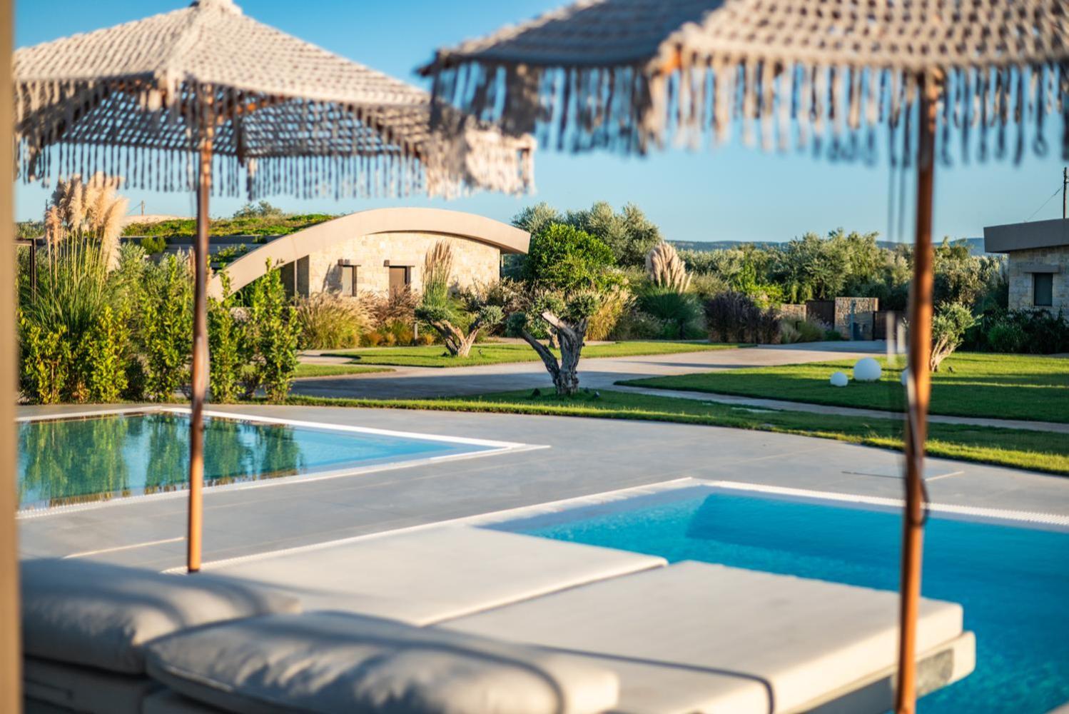 Nestor Luxury Villas Romanos  Exterior foto
