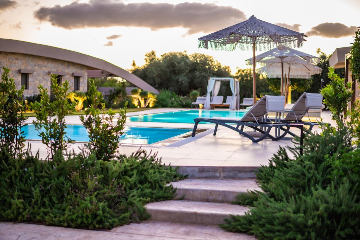 Nestor Luxury Villas Romanos  Exterior foto