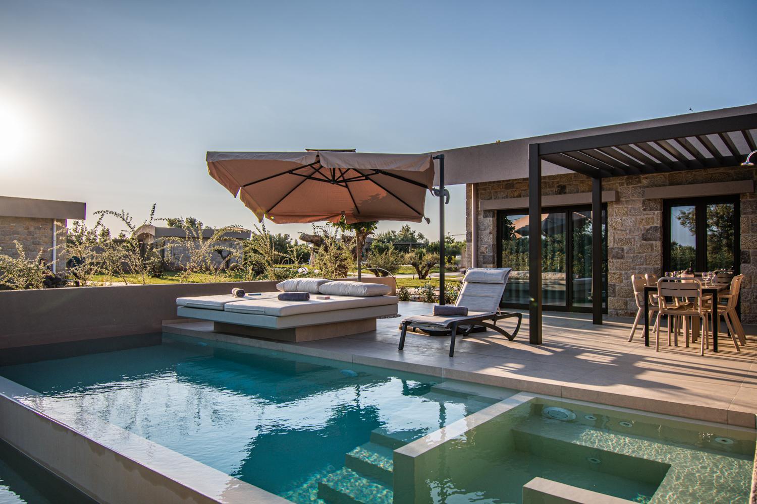 Nestor Luxury Villas Romanos  Exterior foto